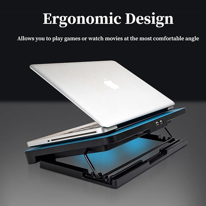 Zyvoura Hoco laptop cooling stand designed for car use, with adjustable vents and sturdy support for laptops during travel.
