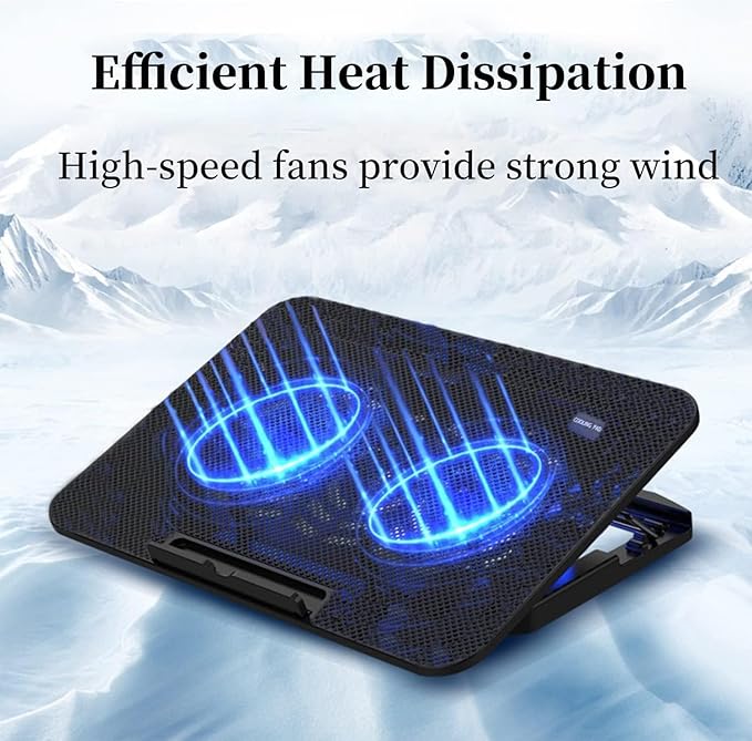 Zyvoura Hoco laptop cooling stand designed for car accessories, featuring adjustable height and ventilation slots for cooling.