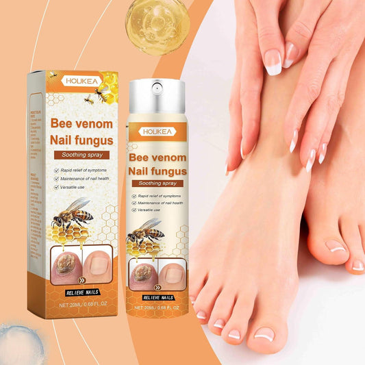 Zyvoura Bee Venom Fungal Nail Treatment Cream jar with label, used for fungal nail infection care in health and beauty.