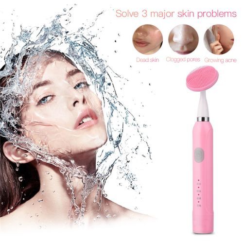 Homeroye Sonic Vibration Beauty Meter by Zyvoura showing a handheld device with a digital display for skin care analysis