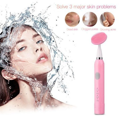 Homeroye Sonic Vibration Beauty Meter by Zyvoura showing a handheld device with a digital display for skin care analysis
