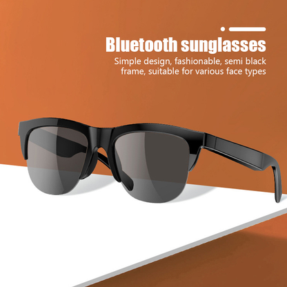 Zyvoura Bluetooth Smart Glasses with sleek design and built-in audio technology, ideal for hands-free calls and listening.