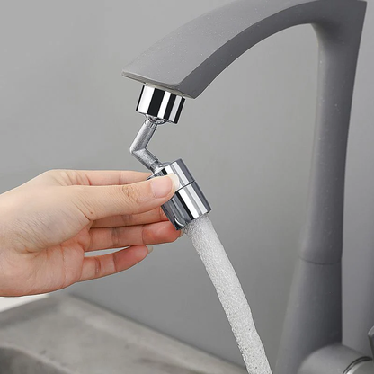 Zyvoura splash-proof outer joint swivel faucet for cleaning, featuring a durable design with adjustable swivel head.